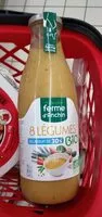 Mängden socker i 8 légumes bio