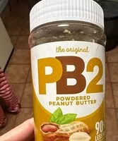 Mängden socker i PB2. Powdered Peanut Butter