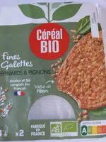 Mängden socker i fines galettes épinards et pignons