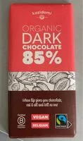 Mängden socker i Chocolat Noir 85% Équitable Bio