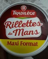 Mängden socker i Rillettes du mans