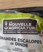 Mängden socker i Grandes escalopes de dinde