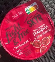 Mängden socker i Light free