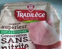 Mängden socker i Jambon supérieur cuit à l'étouffée