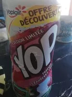 Mängden socker i Yop parfum cramberry