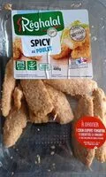 Mängden socker i Spicy au poulet