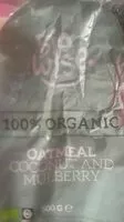 Mängden socker i 100% organic oatmeal coconut and mulberry
