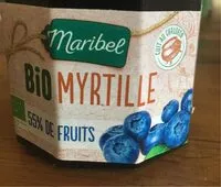 Mängden socker i Preparation de myrtilles