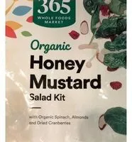 Mängden socker i Organic Honey Mustard Salad Kit
