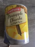Mängden socker i Pineapple chunks