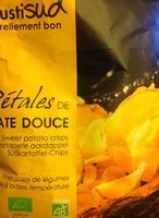 Mängden socker i Petales de patates douces