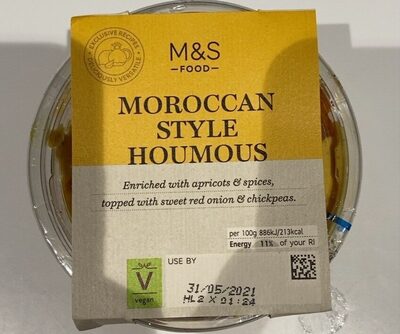 Moroccan style houmous