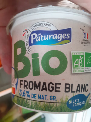 Fromage blanc nature a 3 de matieres grasses environ