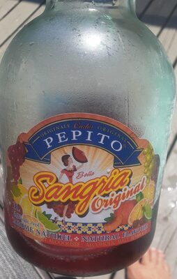 Socker och näringsämnen i Pepito sangria original