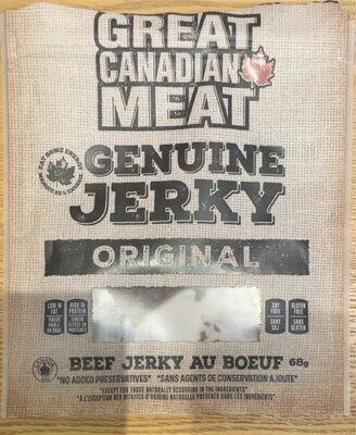 Socker och näringsämnen i Great canadian meat