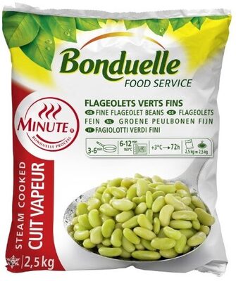 Frozen flageolet beans