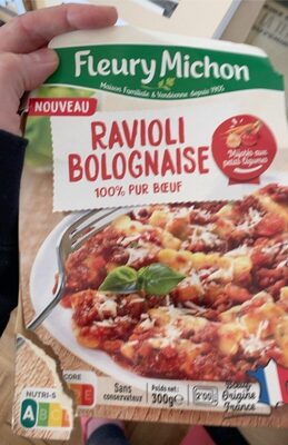 Bolognese raviolis