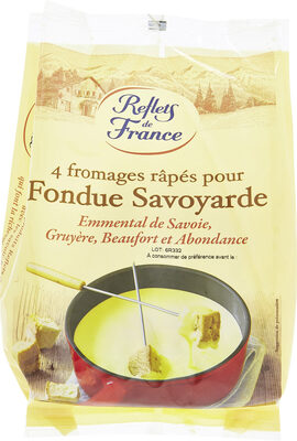 Cheese fondue from savoy