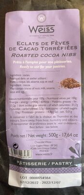 Roasted cocoa beans