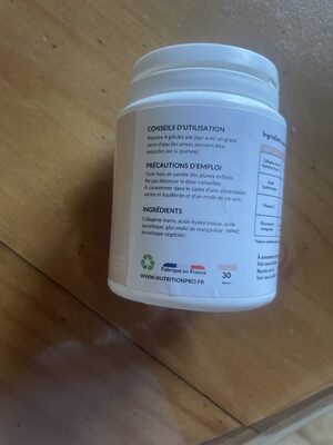 Socker och näringsämnen i Nutrition pro