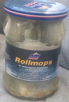 Marinated atlantic rollmops