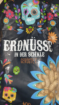 Ungeschalte erdnusse