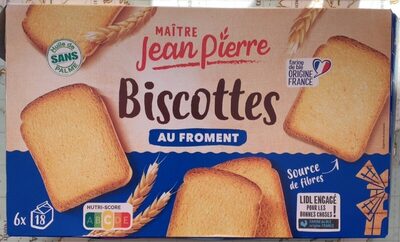 Biscottes de froment