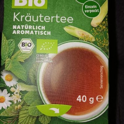 Socker och näringsämnen i Krautertee bio kaufland