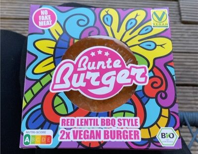 Socker och näringsämnen i Bunte burger