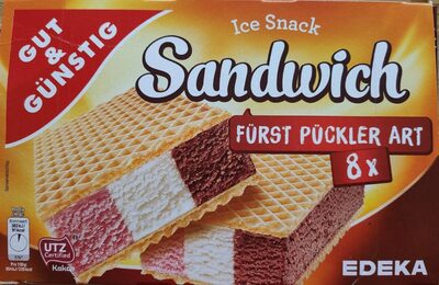 Eiskrem sandwiche