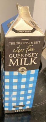 Socker och näringsämnen i Guernsey milk