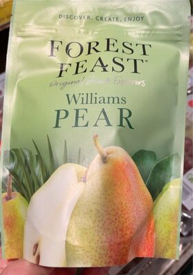 Peeled williams pear