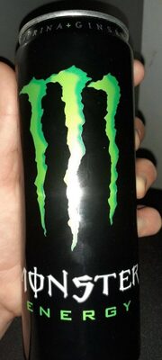 Socker och näringsämnen i Monster beverage