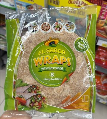 Wholemeal wraps