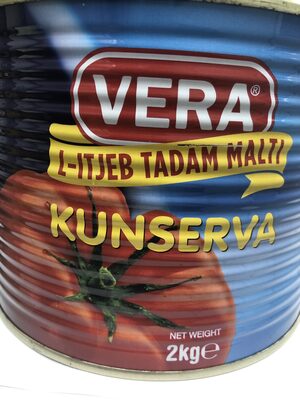 Socker och näringsämnen i Vera