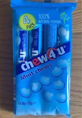 Socker och näringsämnen i Chew4u