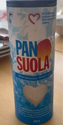 Socker och näringsämnen i Pan suola