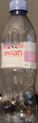 Socker och näringsämnen i Evian