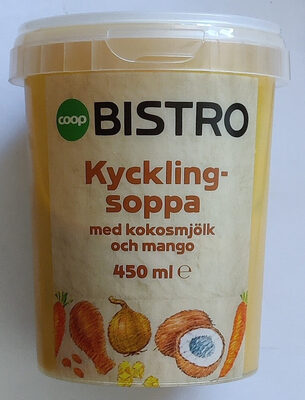 Socker och näringsämnen i Coop bistro