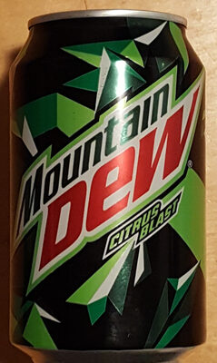 Socker och näringsämnen i Mountain dew