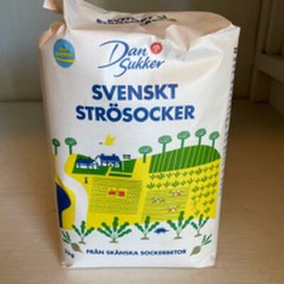 Socker och näringsämnen i Dan sukker