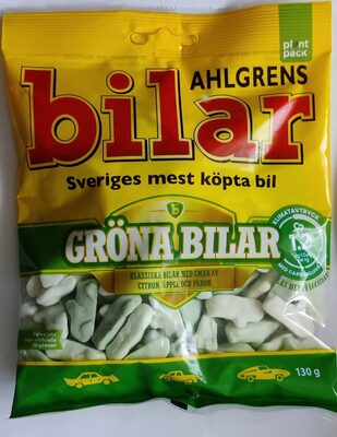 Socker och näringsämnen i Ahlgrens bilar