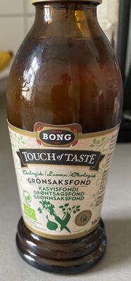 Socker och näringsämnen i Bong touch of tase