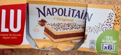 Socker och näringsämnen i Napolitain