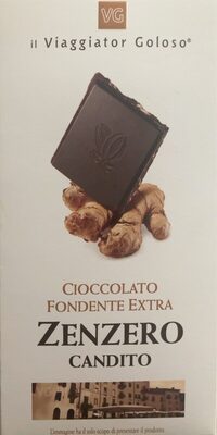 Cioccolato fondente con zenzero