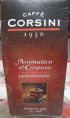 Socker och näringsämnen i Caffe corsini 1950