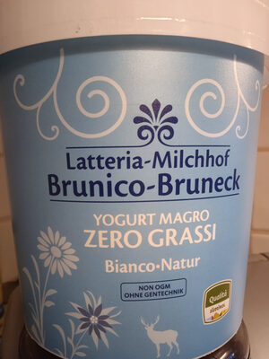 Socker och näringsämnen i Latteria brunico