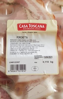 Socker och näringsämnen i Casa toscana