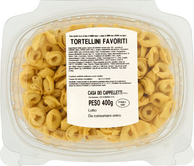 Socker och näringsämnen i Casa dei cappelletti