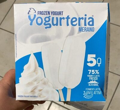 Socker och näringsämnen i Yogurteria merano